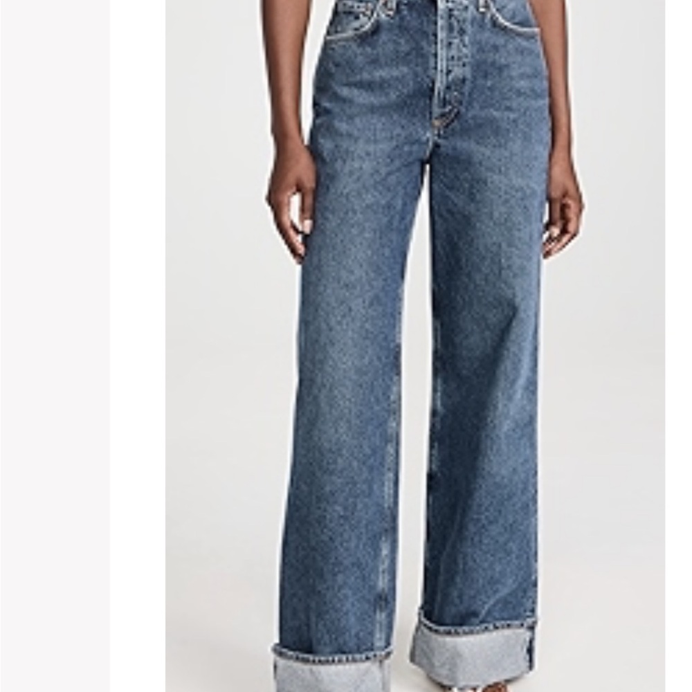 Agolde Dame Wide Leg Jeans